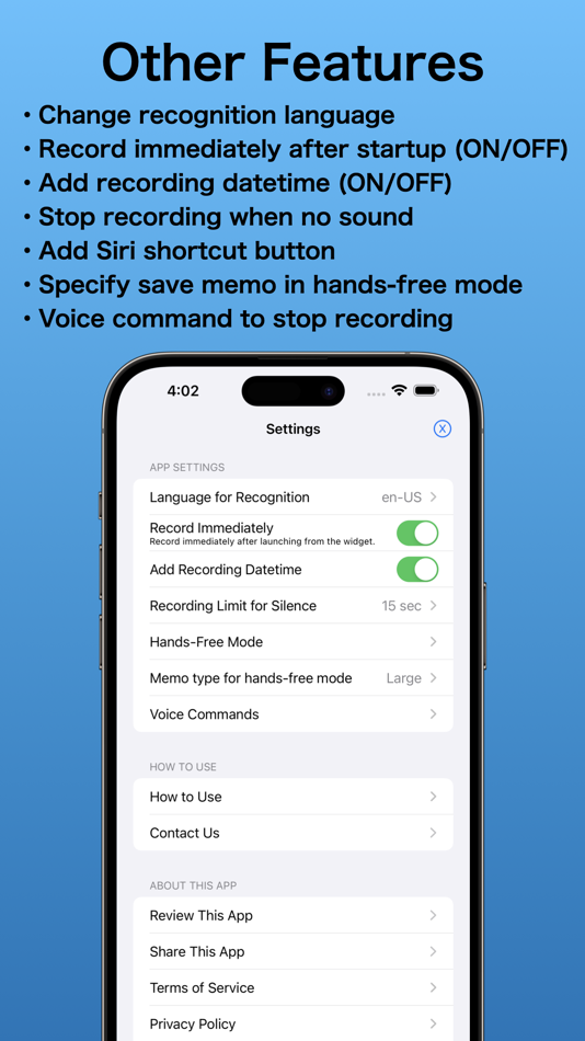 #4. Voice Widget Memo (iOS) By: Yutaka Kato