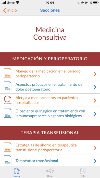 Medicina Consultiva Screenshot