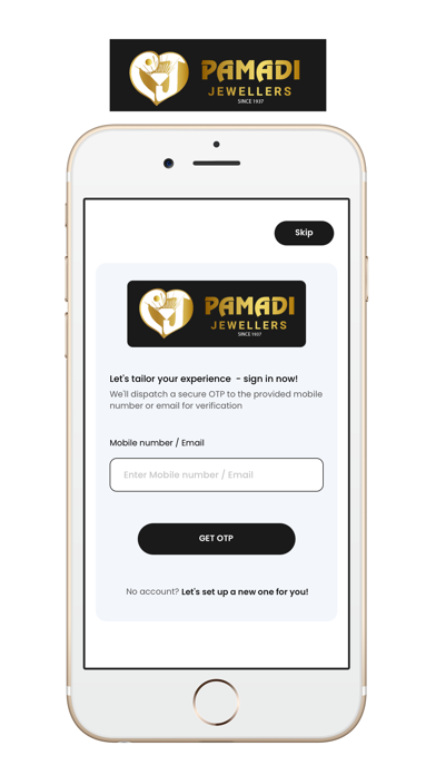 Pamadi Jewellers Screenshot