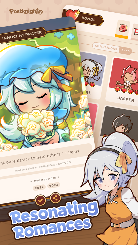 #4. Postknight 2 (iOS) 由: Kurechii