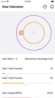 gear simulation & calculation iphone screenshot 4