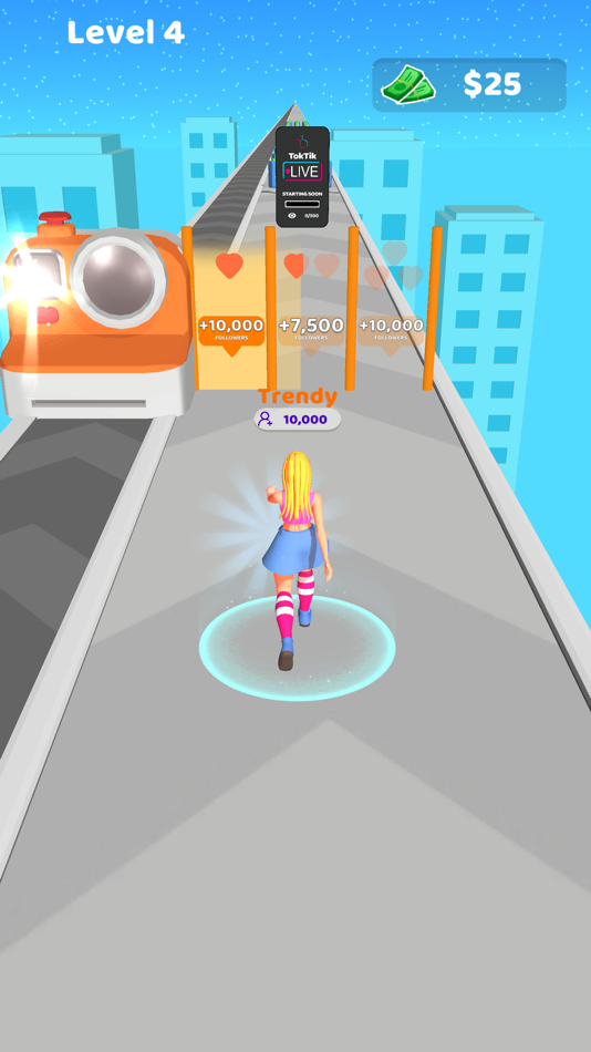 #3. Influencer Run 3D! (iOS) By: Ozan Kasikci