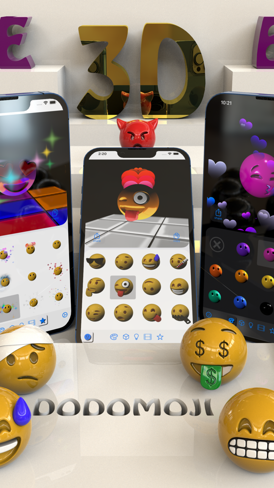 #2. Dodomoji Emoji Maker (iOS) 由: Philippe Peirano