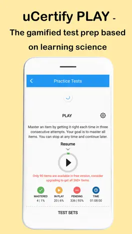 Game screenshot uCertifyPrep Cloud Security apk
