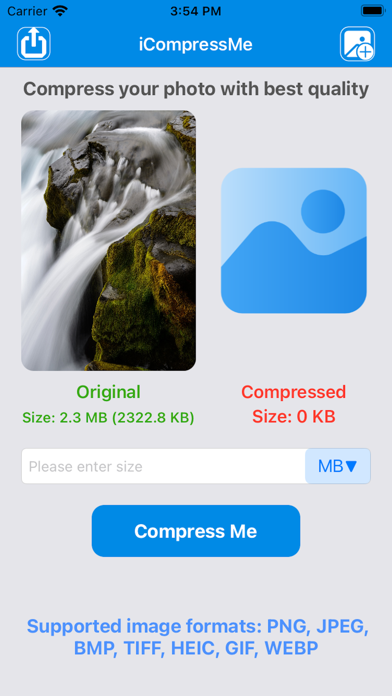 Compress Photos & Image Screenshot