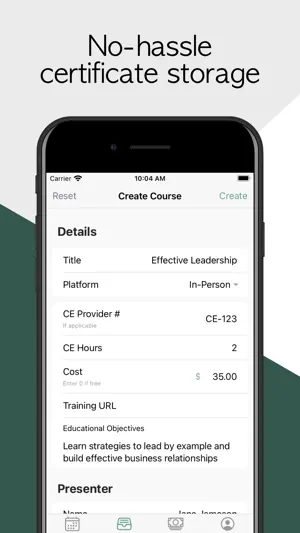 ContinuEd Track screenshot 4