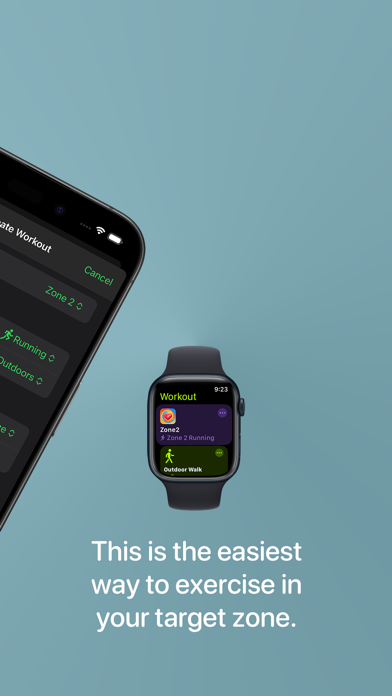 Zone2 Fitness Screenshot
