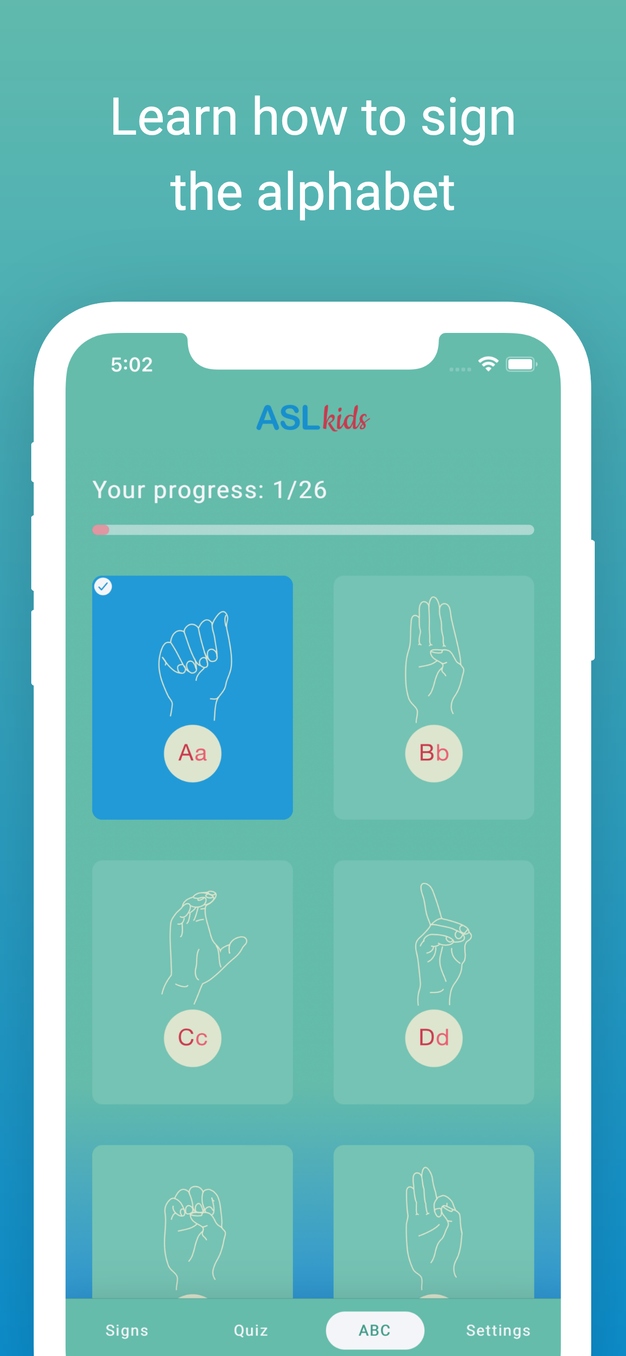 ASL Kids - School