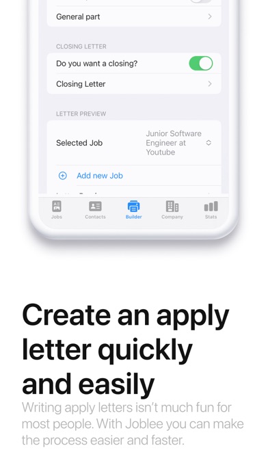 Joblee - Job Journey Organizer Screenshot
