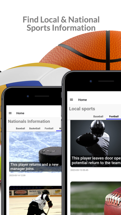 Philadelphia Sports App Screenshot