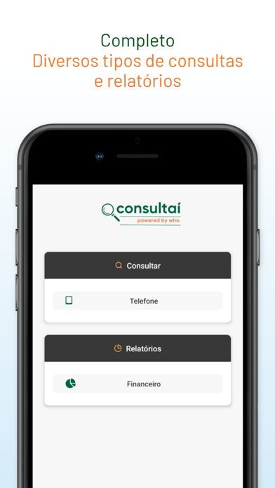 Screenshot #2 pour Consultaí - App de consultas