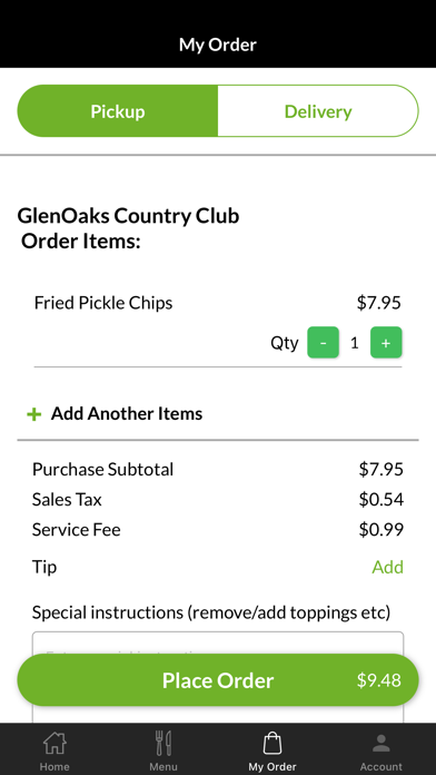 GlenOaks Country Club Screenshot