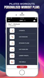 pilates fitness yoga workouts iphone screenshot 4