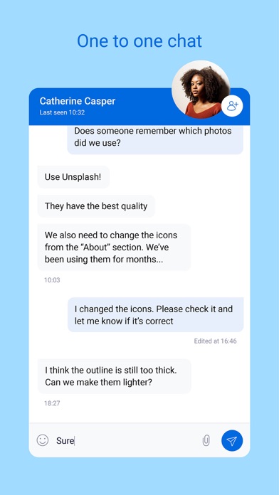 Chatter by Workdeck Screenshot