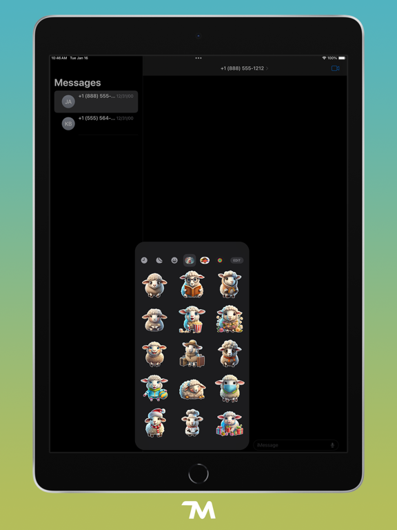 Screenshot #6 pour Wooly Sheep Stickers