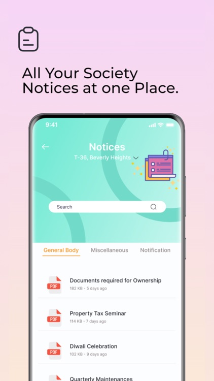 OneNest Society Management App