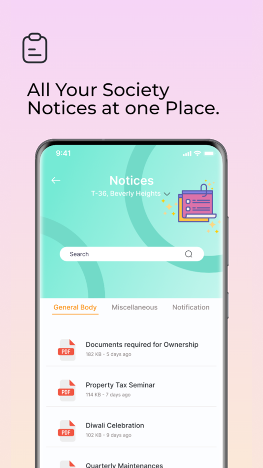 #2. OneNest Society Management App (iOS) 由: Infimatrix