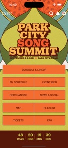 Park City Song Summit screenshot #1 for iPhone