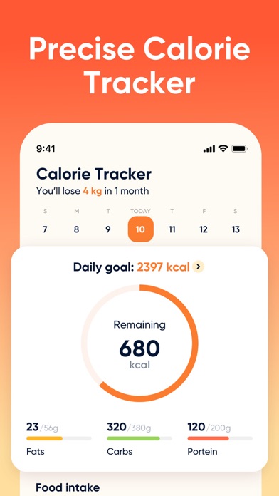 Eato: Weight Loss Meal Tracker Screenshot