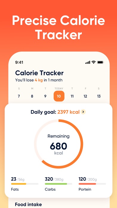 Eato: Weight Loss Meal Tracker Screenshot