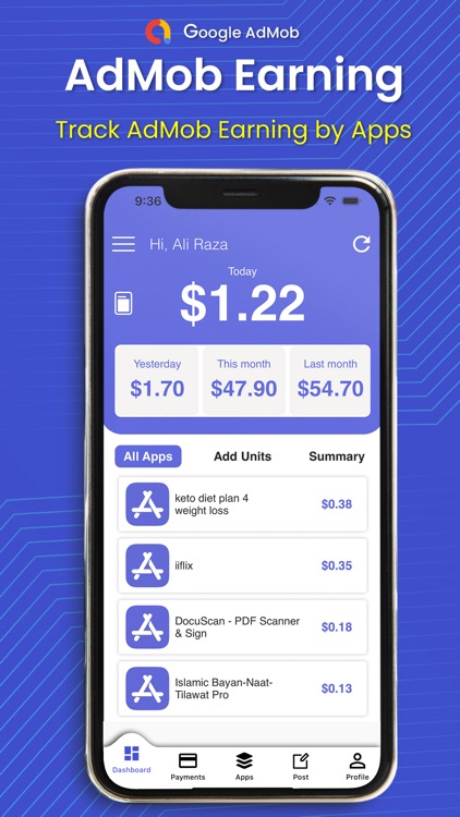 AdPro: Adsense & AdMob App screenshot-4