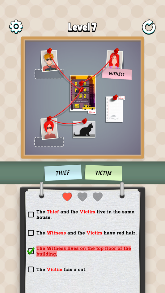 #2. Criminal Case: Logic Puzzle (iOS) Podle: ZiNKY OYUN YAZILIM ANONiM SiRKETi