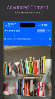 camera boss for dropbox iPhone Captures Décran 3