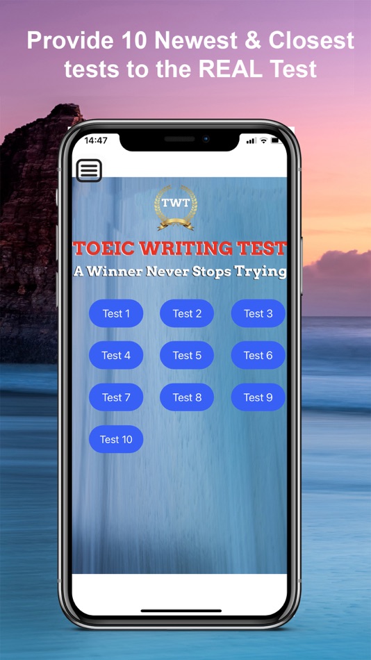#2. EZ Test - TOEIC® Writing (iOS) 由: Nhat Xuan