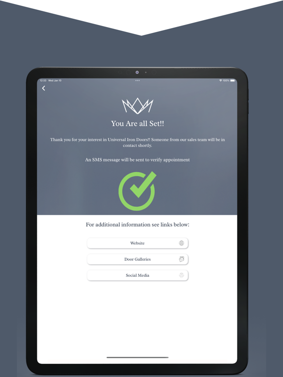 I Want That Door iPad screenshot 3 - Business app
