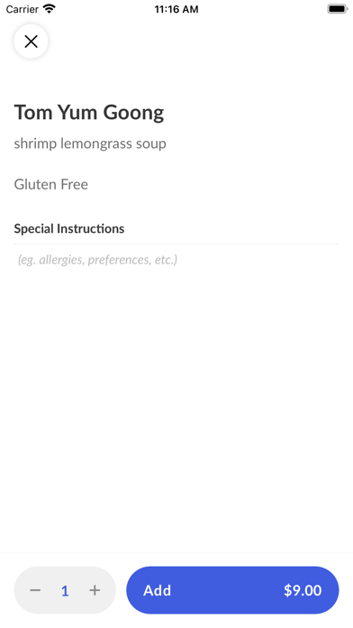 Rice Restaurant Screenshot