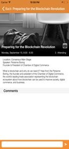Blockchain Conference screenshot #3 for iPhone
