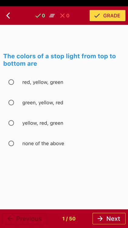 Oregon Basic Driving Test