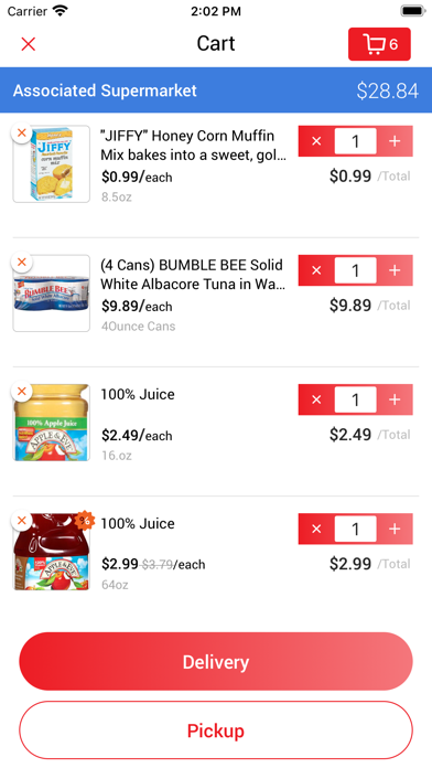 Associated Supermarket Pitkin Screenshot