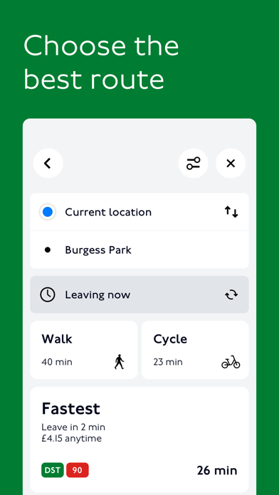 TfL Go: Live Tube, Bus & Rail Screenshot