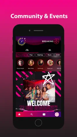 Game screenshot BREAKING HITS: Music Community mod apk