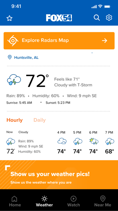 FOX54 WZDX News Huntsville Screenshot