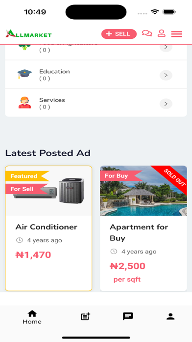 AllMarket Screenshot