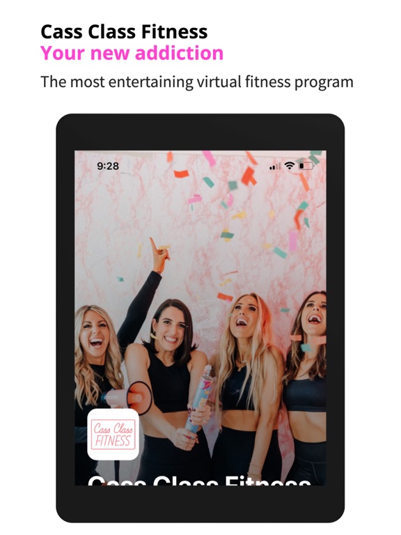 Cass Class Fitness iPad screenshot 1 - Health & Fitness app