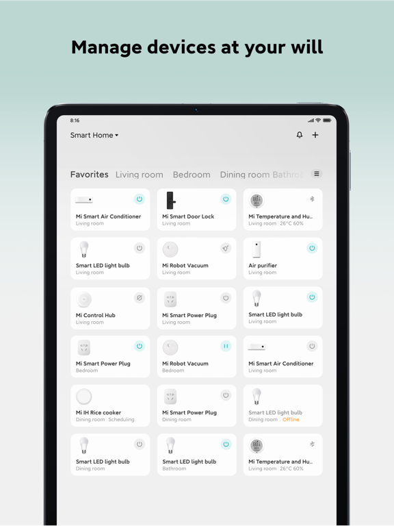Xiaomi Home - xiaomi smarthome Xiaomi Home - xiaomi smarthome