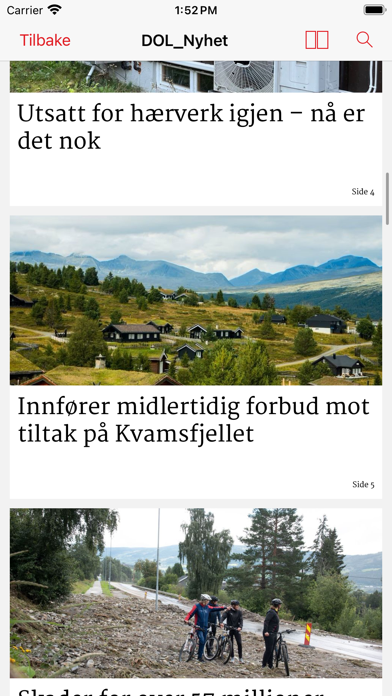 Dølen eAvis Screenshot