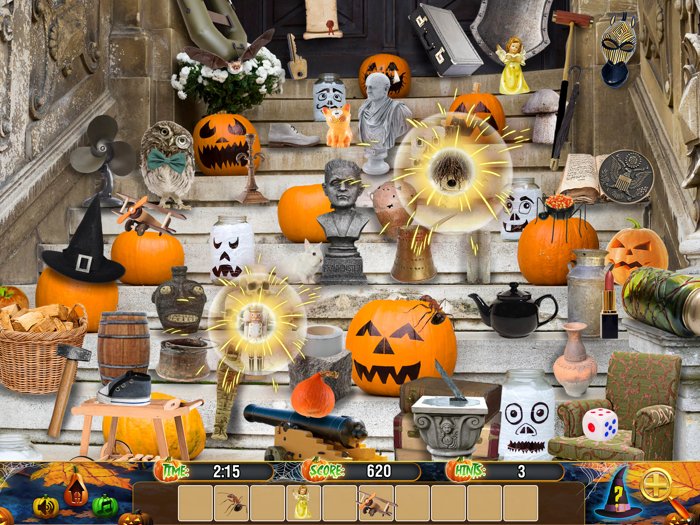 Hidden Objects Halloween Ghost
