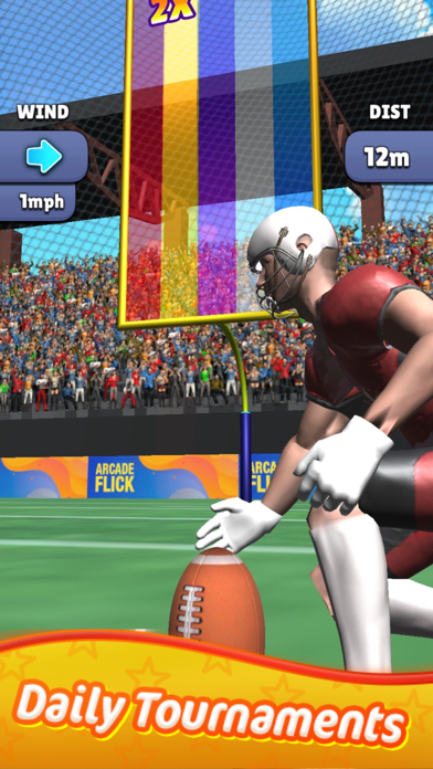 Real Money Football Flick Game Screenshot