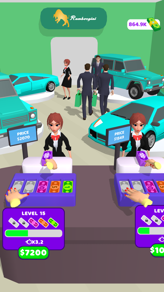 #6. Cashier Up! (iOS) بواسطة: Marula Games OU