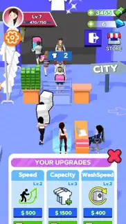 laundry tycoon - business sim iphone screenshot 1