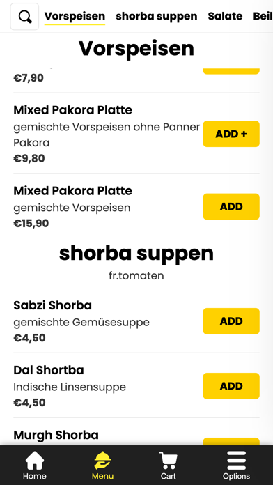 Taste of Tandoori Hattersheim Screenshot