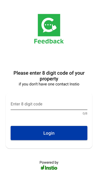 Guest Survey App for CGH Hotel Screenshot
