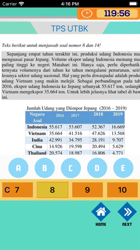 #3. Simulasi TPS UTBK SNBT (iOS) By: Rina Katrina