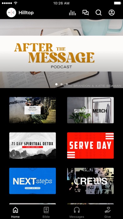 Hilltop.Church Screenshot 1 - AppWisp.com