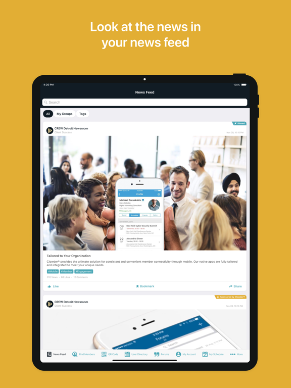 Screenshot #4 pour CREW Network