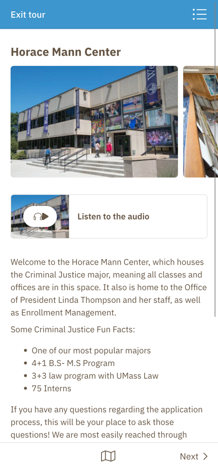 Westfield State Campus Tour